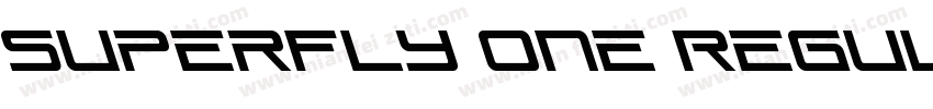 SuperFly One Regular字体转换